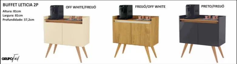 BUFFET 2 PORTAS Valor: R$ 300,00 + FRETE - Foto 5