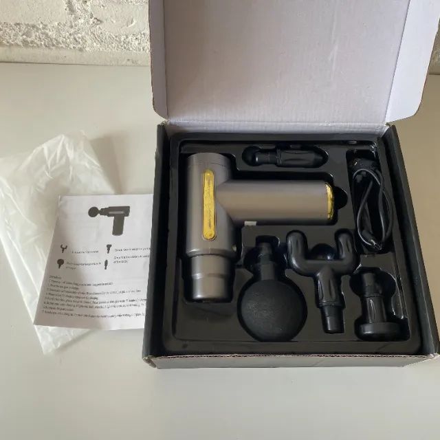 C126 - Martelo massageador fisioterapia liberação fascial beleza corporal ação suave - Foto 4