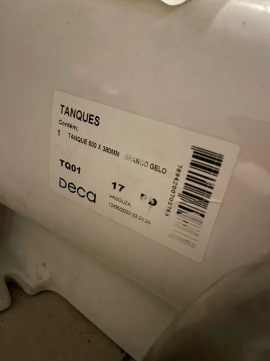 Tanque com coluna DECA - NOVO - Foto 2