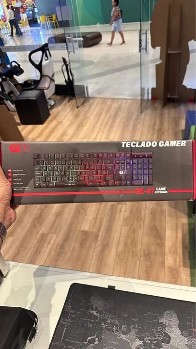 Teclado gamer + mouse 