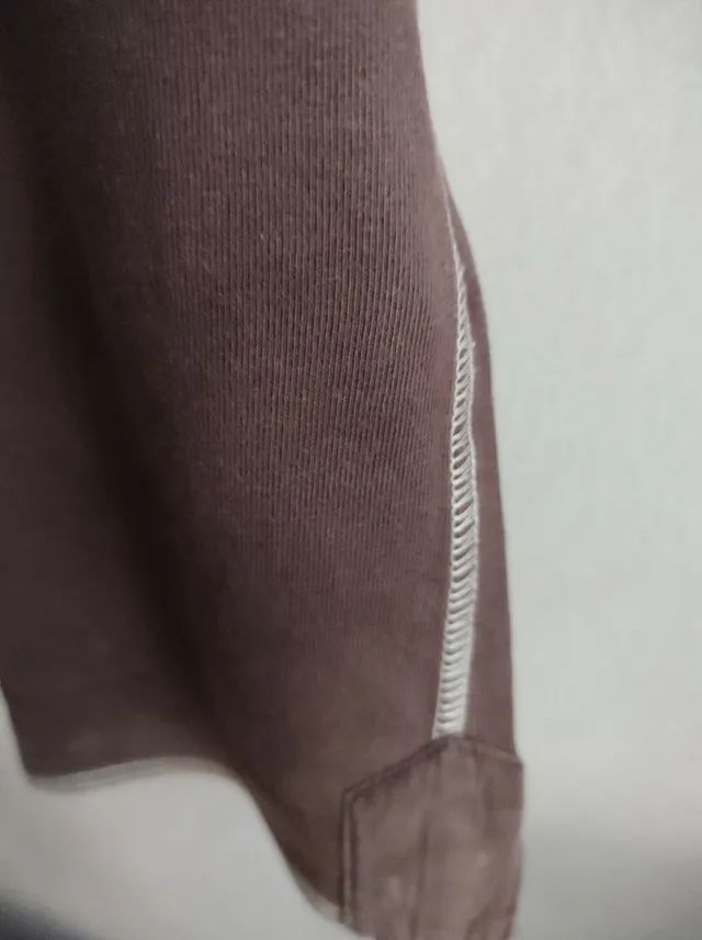 Blusa pólo Tam médio nova marrom  - Foto 4