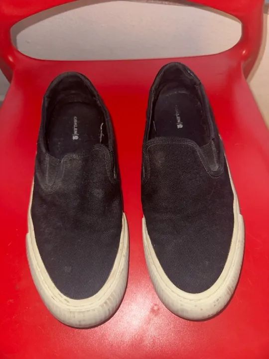 Tênis Slip On Preto osklen 