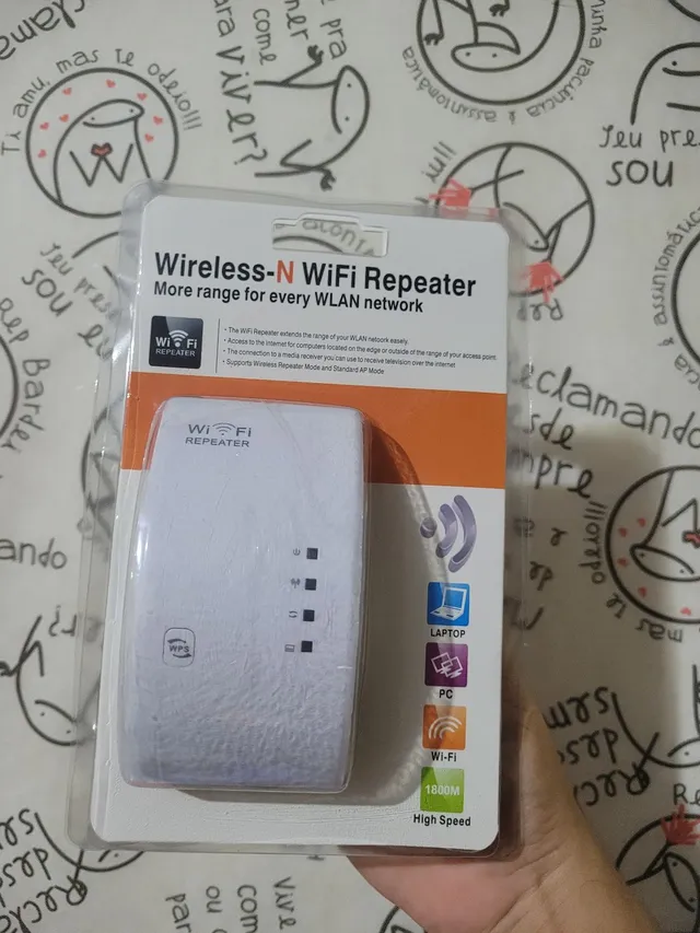 Repetidor Wifi Aumente sinal wifi