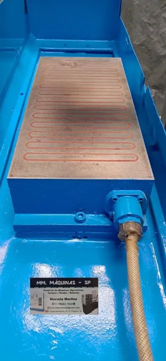 retifica plana ferdimat t 42 ano 1986 completa com digital 02 eixos novo - Foto 4