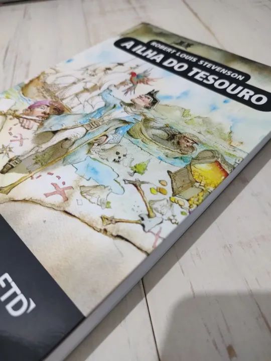 Livro A Ilha do Tesouro - Robert Louis Stevenson - Foto 2