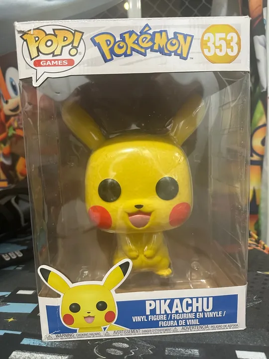 Pop! Pokemon GUGANTE- Pikachu - 45 Centímetros #01 - Funko, Multi