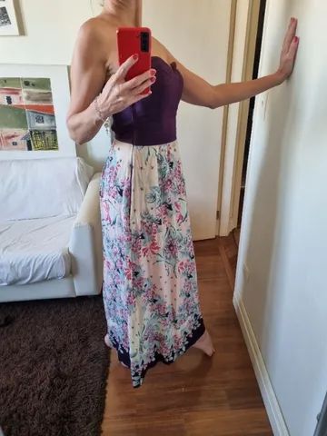 Vestido antix sem alça,  p - Foto 3