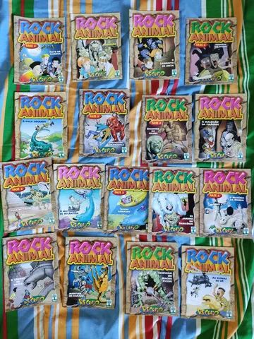 Rock Animal Recreio revista abril lote de revistinhas