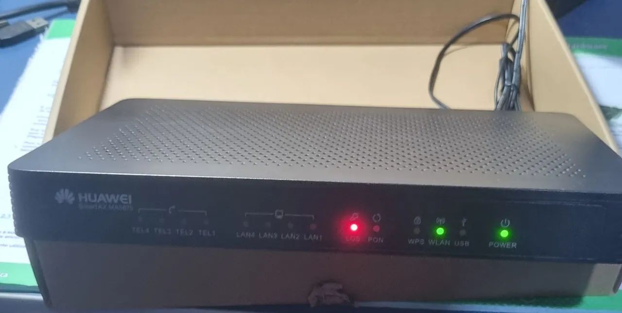 Huawei-modem wifi original ma5675 para internet com fibra. 