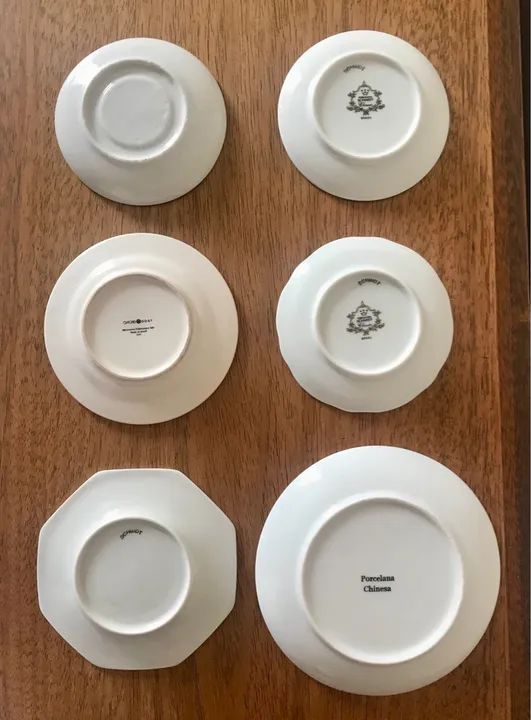 Pires de chá e café de porcelana para reposição - colecionadores - Foto 5