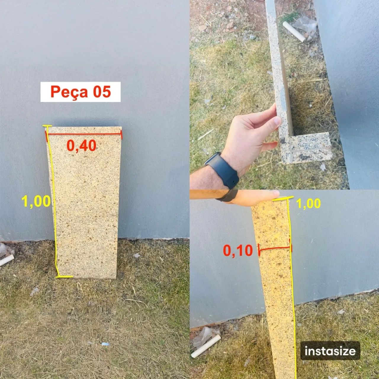 Pia com cuba dupla em inox com bancada em L - toda de marmore - Foto 2
