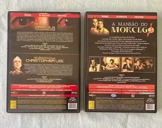 Dvds A Mansão do Morcego e Drácula e os Mortos-Vivos - Foto 2