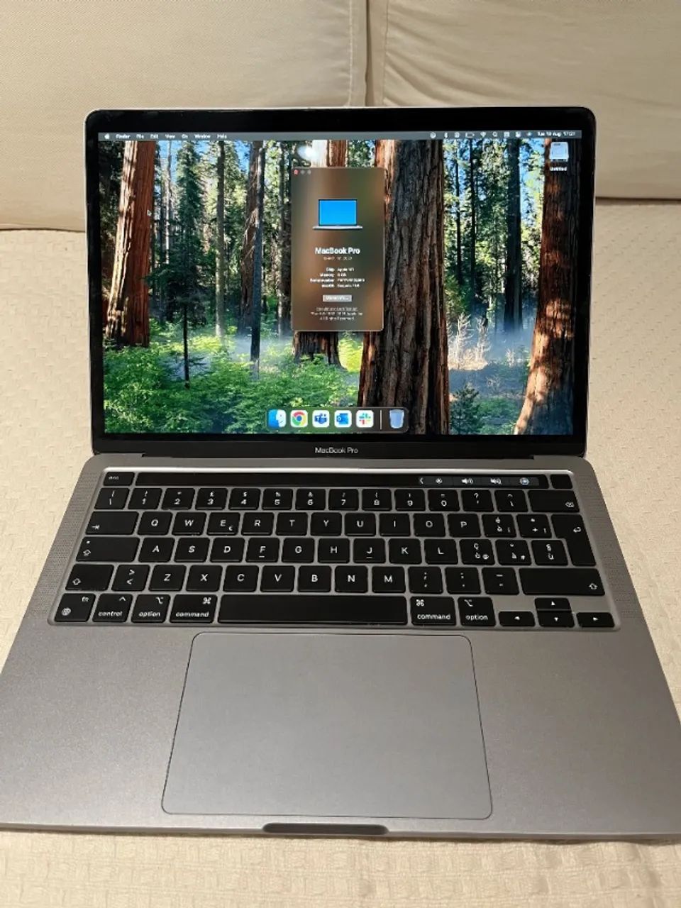 Apple Macbook Pro M1 8gb 256gb Ssd Prata 13 Retina - Notebooks