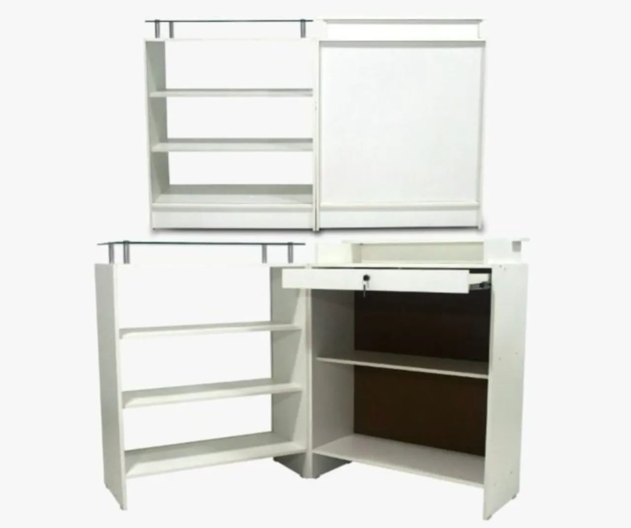 Balcão para loja com vitrine e caixa  - Foto 2