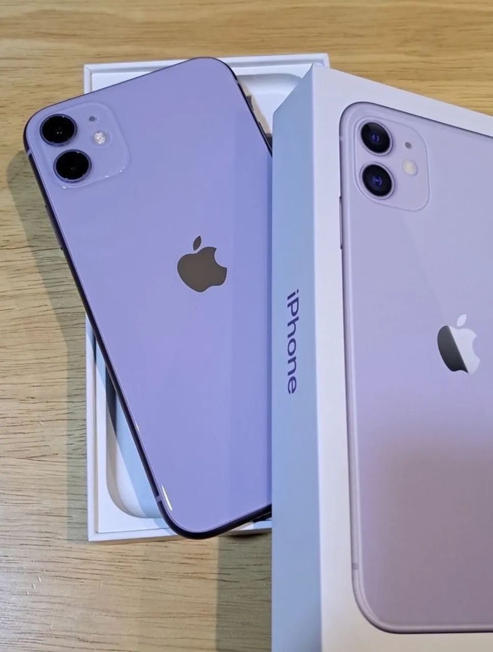 TROCO E VENDO IPhone 11 roxo 128GB bateria 100% funcionando tudo