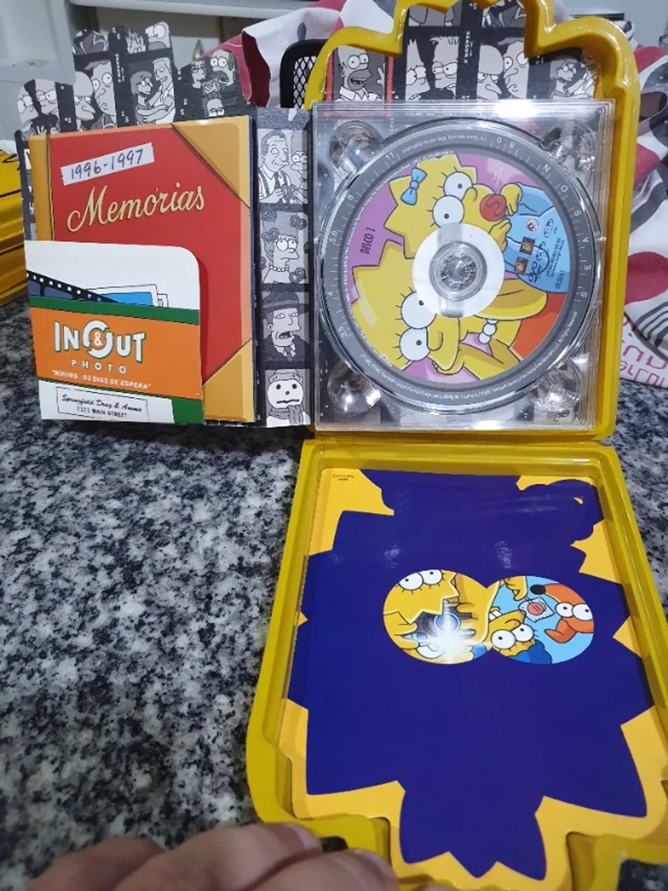DVD Os Simpsons Oitava Temporada - Cabeça Maggie Original - Foto 3