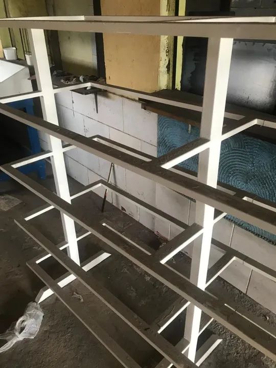 Prateleira de aço para loja reforçada - Foto 2