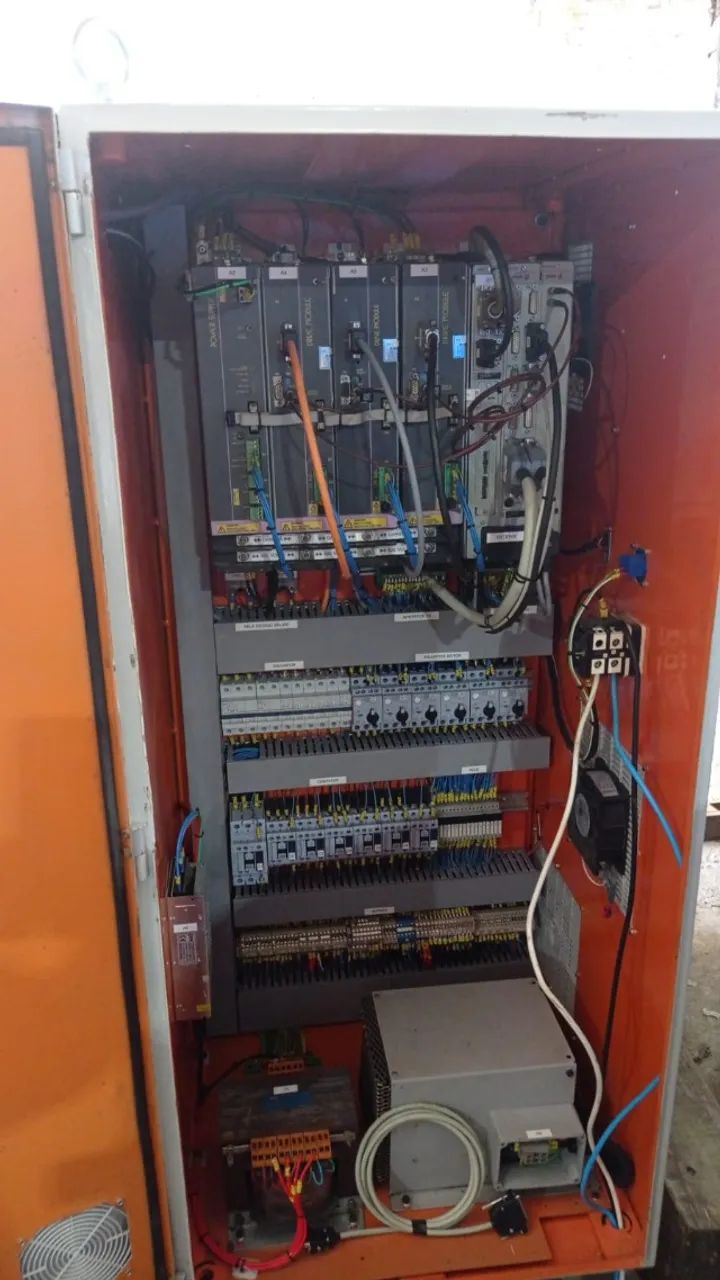 Torno CNC Logic.195II, Nardini com Comando Fagor + transportador de Cavaco. reformada. - Foto 6
