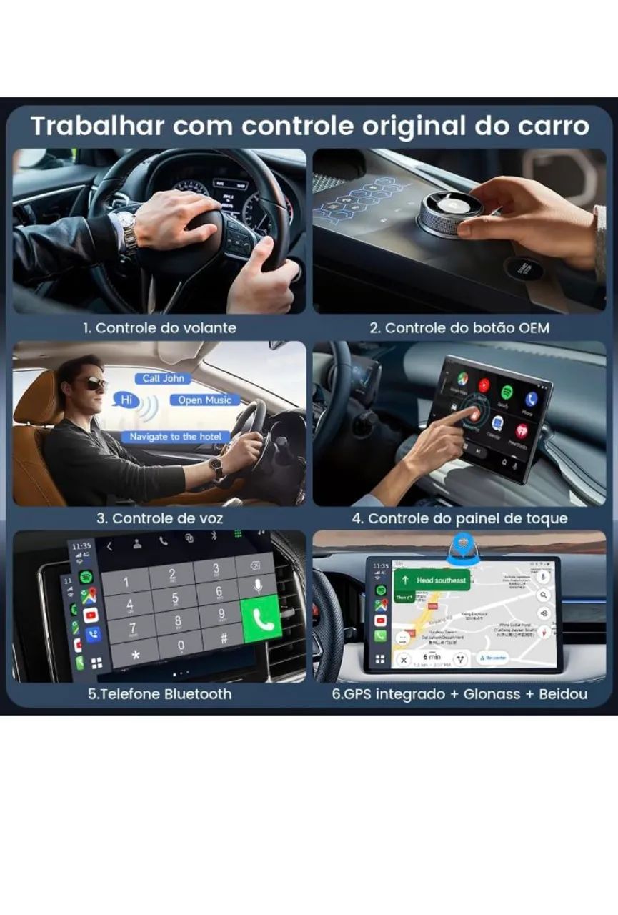 Carplay Streaming Box Carlinkt Android 13 4/64BG - Foto 5