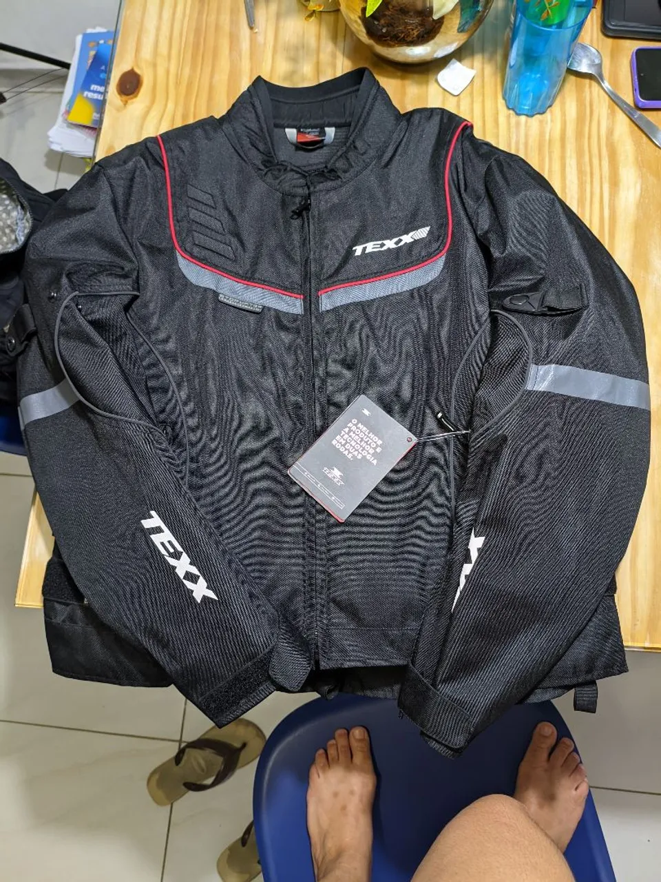 Jaqueta Texx para Motociclistas - Conforto e Segurança