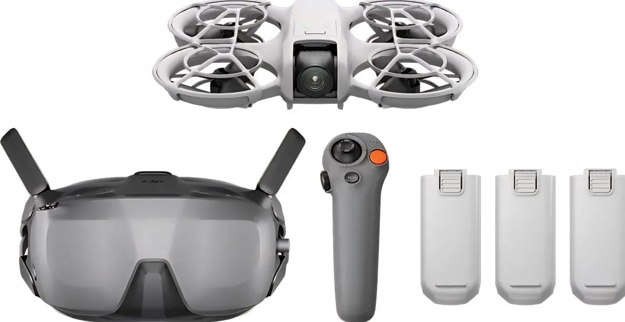 Drone DJI NEO motion flat more combo Goggles - Foto 5