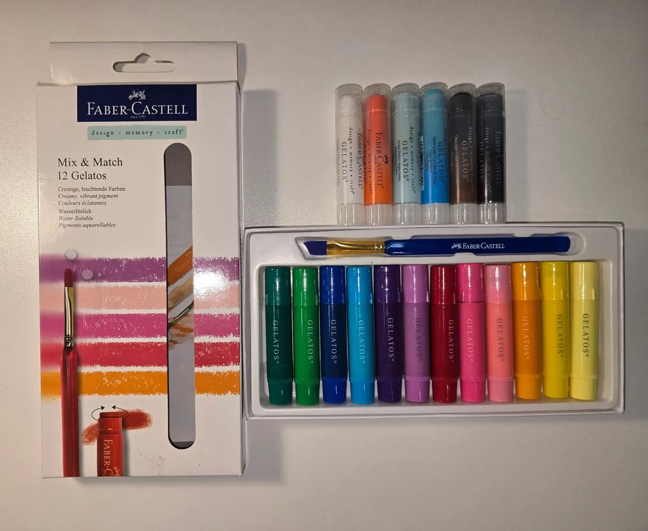 Canetas Gelato Faber Castell 18 unidades