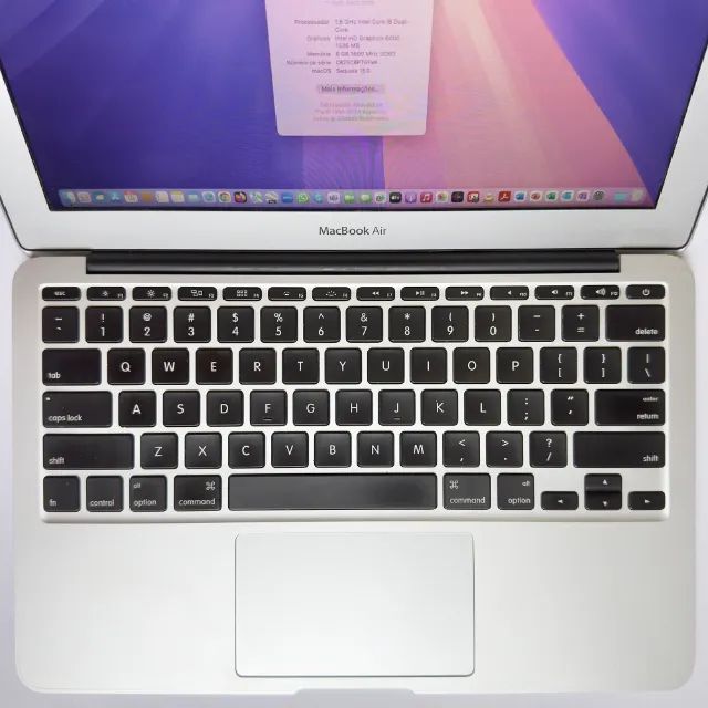 MacBook Air / 8GB, macOS Sequoia, bem conservado - Notebooks