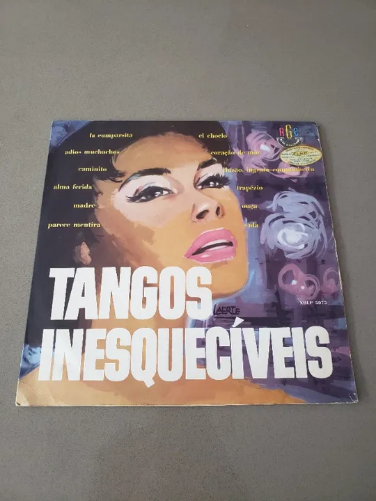 Lp Tangos Inesqueciveis - La Cumparsita - El Choelo - Rge 12