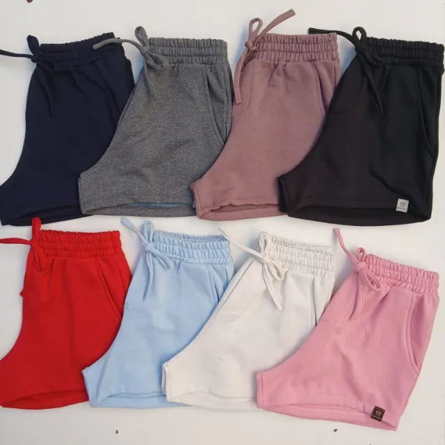 Short Moletons Feminino Adulto Atacado e Varejo