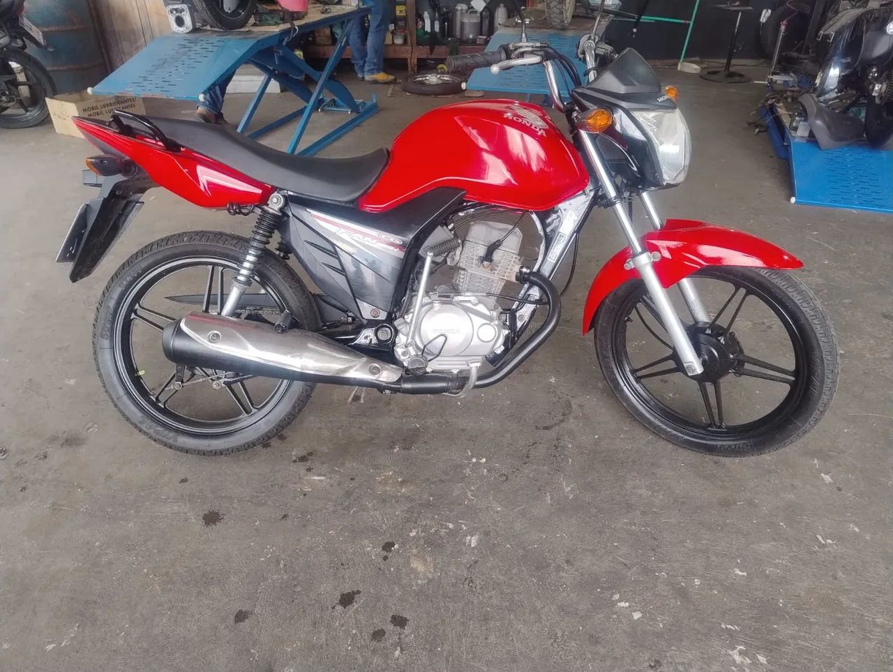 FAN 125 (ACEITO CARTÃO) 2 MIL ABAIXO DA FIPE - Foto 3