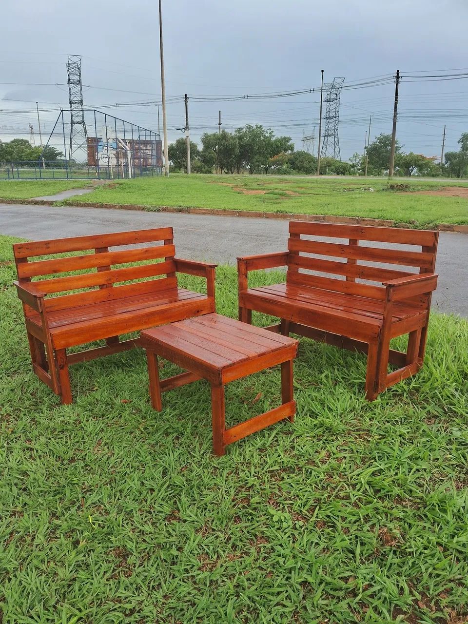 Jogo de bancos feito por encomenda. - Foto 2