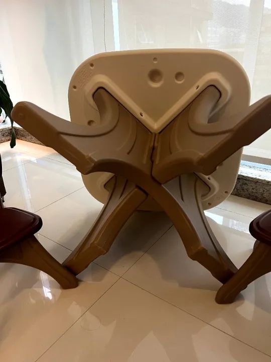 conjunto da mesa e cadeiras para crianças - Step 2 - Foto 4