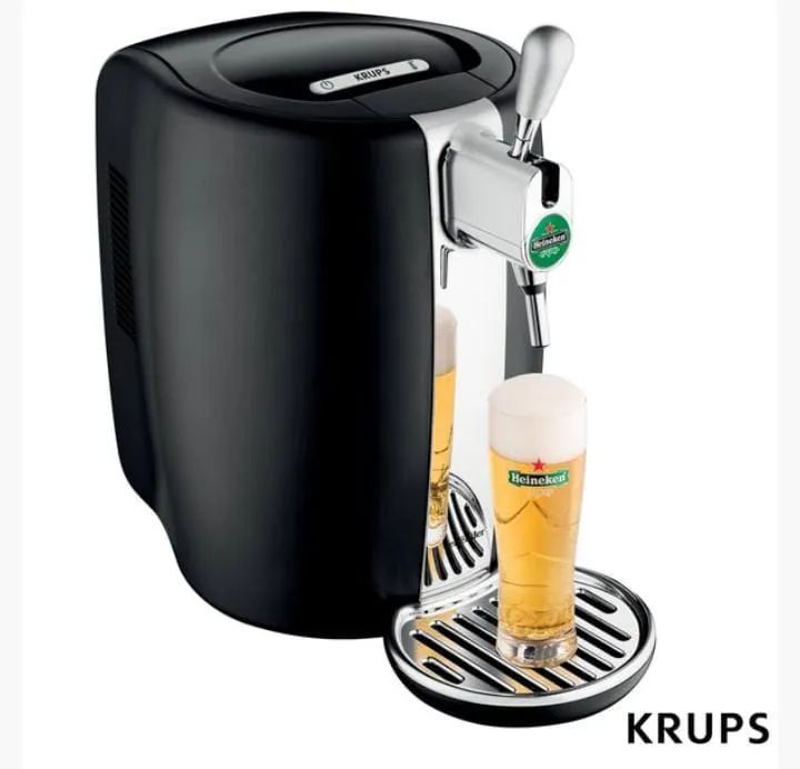 Máquina de Cerveja Heineken Krups - Bebida gelada e perfeita