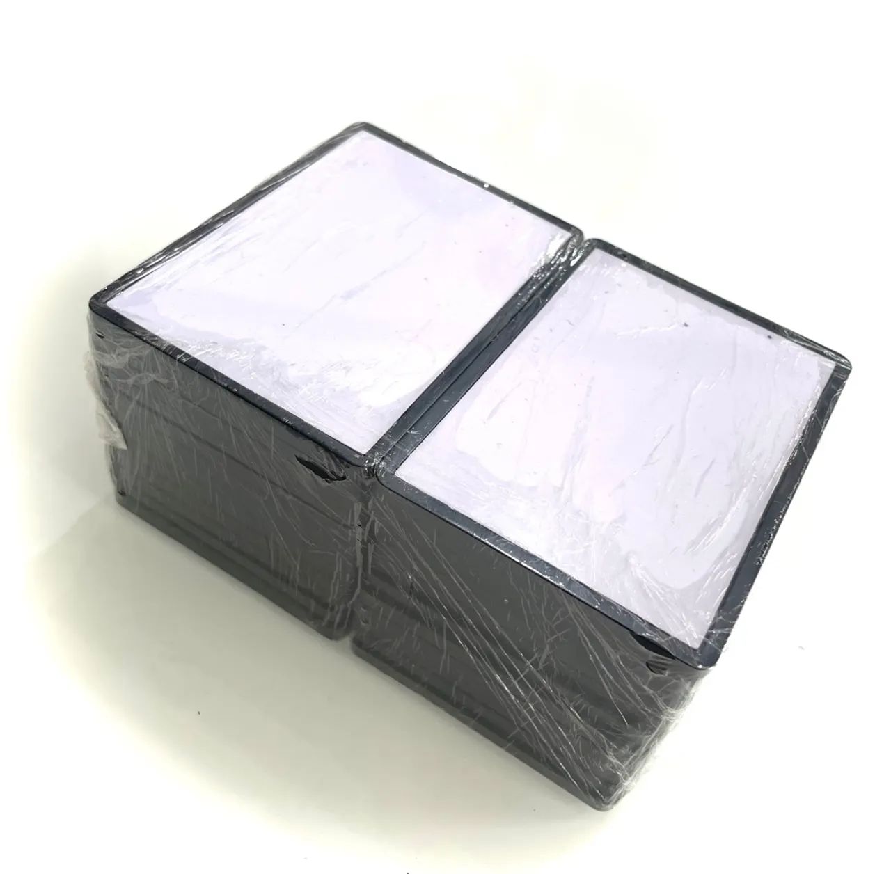 Comanda de PVC com fundo branco, 9,6 x 6,8 cm 