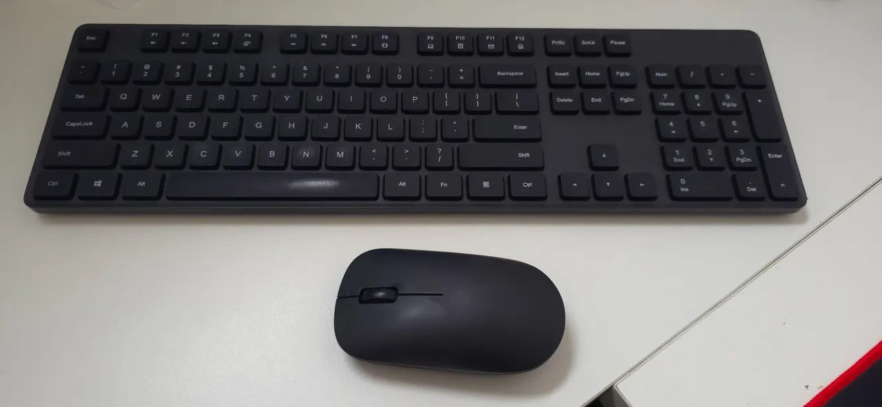 Kit Teclado e Mouse Sem Fio US (2,4GHz) - Xiaomi