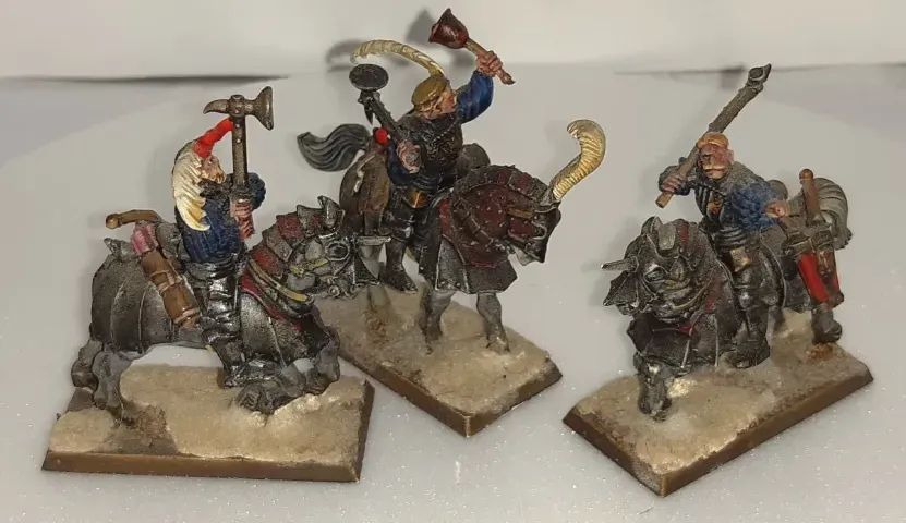 3 Figuras De Cavaleiros Medievais  - Foto 3
