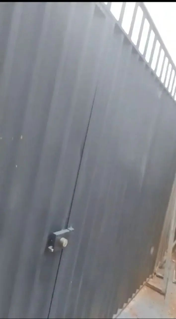 Portão de aço, nunca usado, Chapa de Aço 18, 2 X 1. - Foto 4