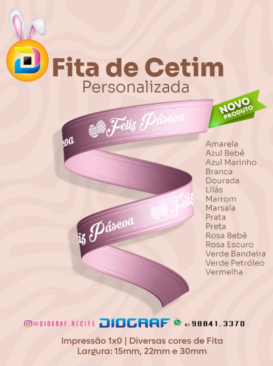 PÁSCOA gráfica Diograf em Recife - Foto 5