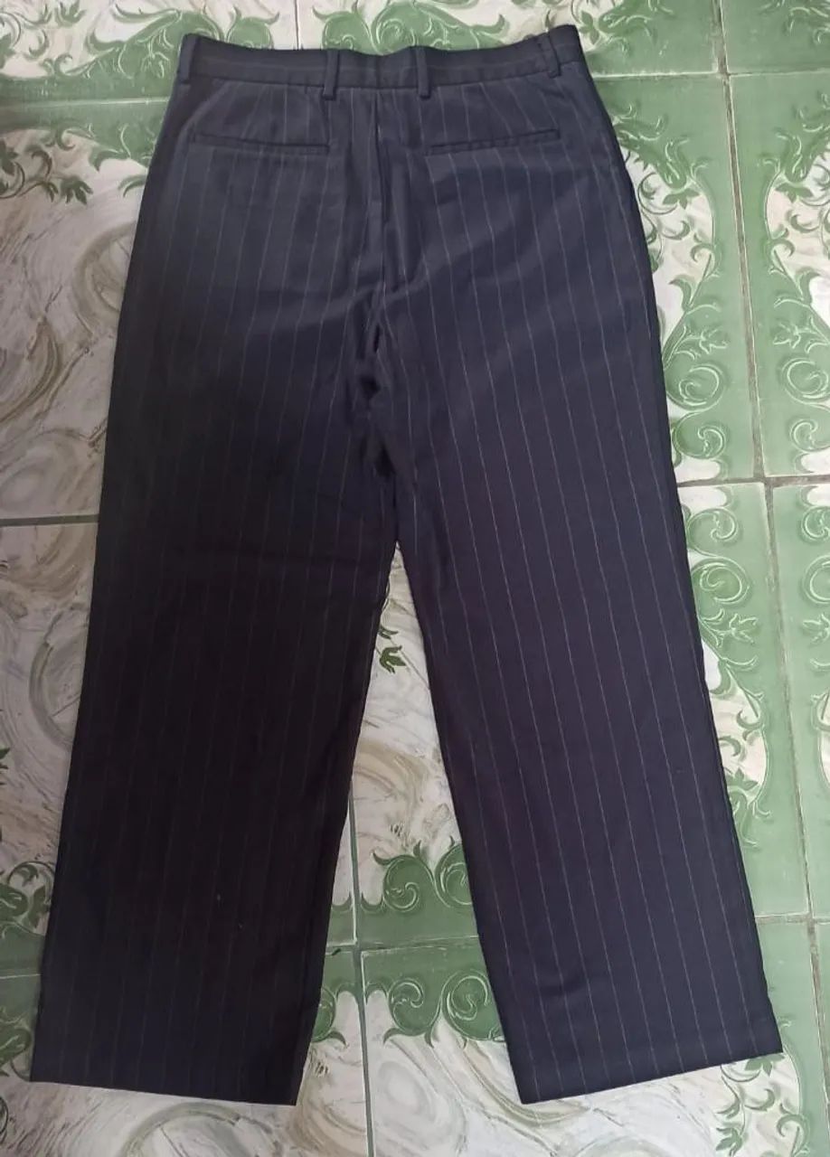 Calça de Alfaiataria Risca de Giz Renner - Foto 2