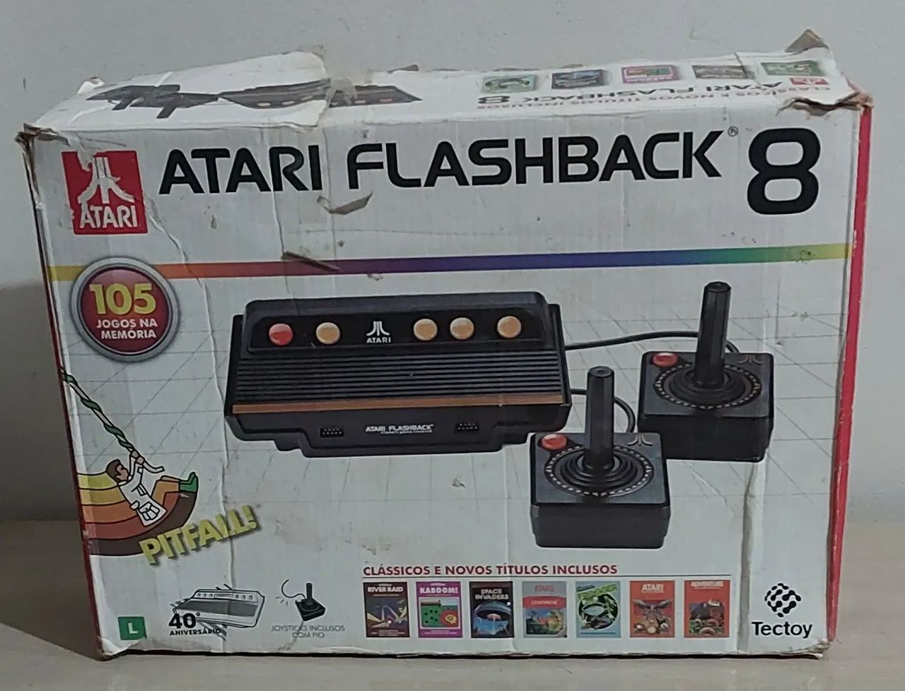 VIDEO GAME ATARI FLASHBACK 8 - 105 jogos - NOVO