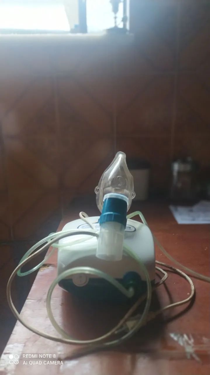 Vendo um Inalador Pulmo Par Plus -  Nebulizador Pneumático a Jato de Ar - Foto 2