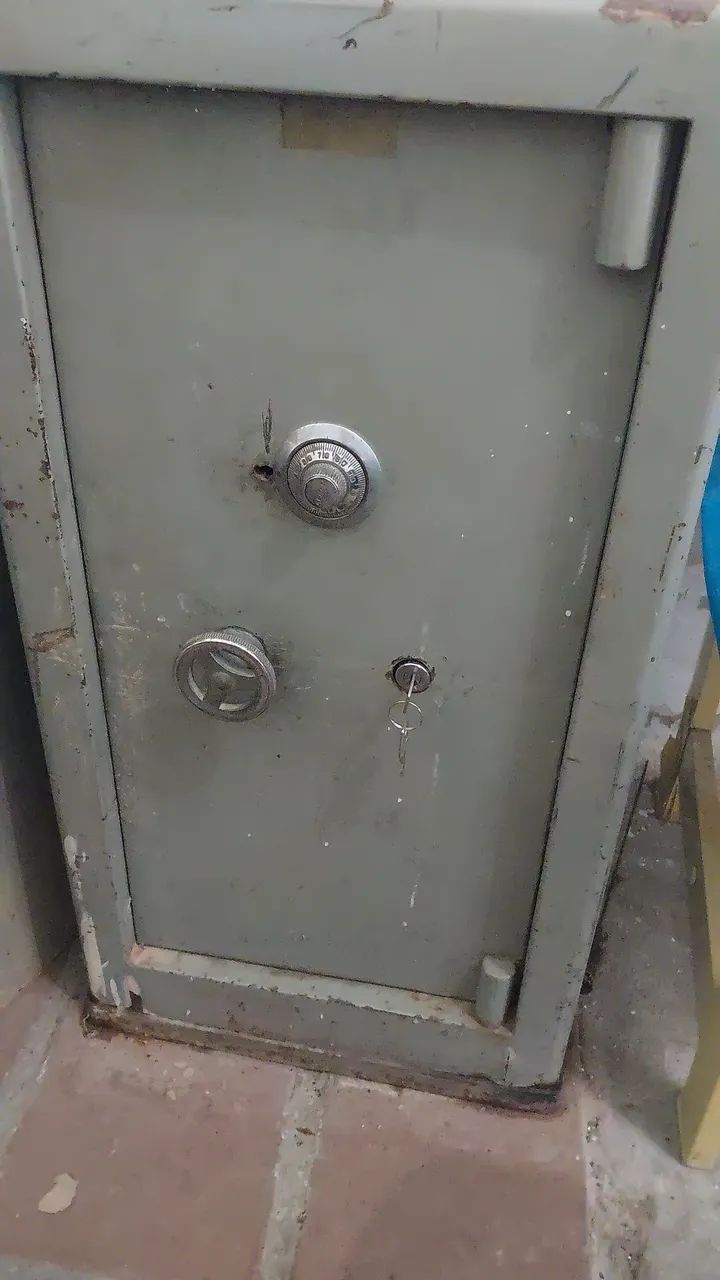 Cofre de aço para comércio