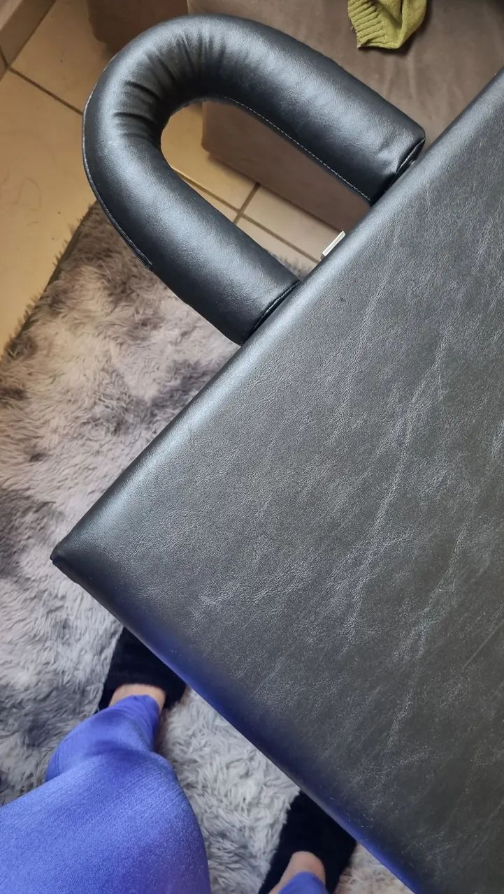 Maca portátil com rodinhas santa fé macas - Foto 4