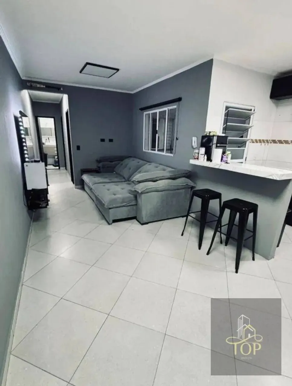 Apartamento com 2 dormitórios à venda, 52 m² por R$ 290.000,00 - Vila Humaitá - Santo Andr