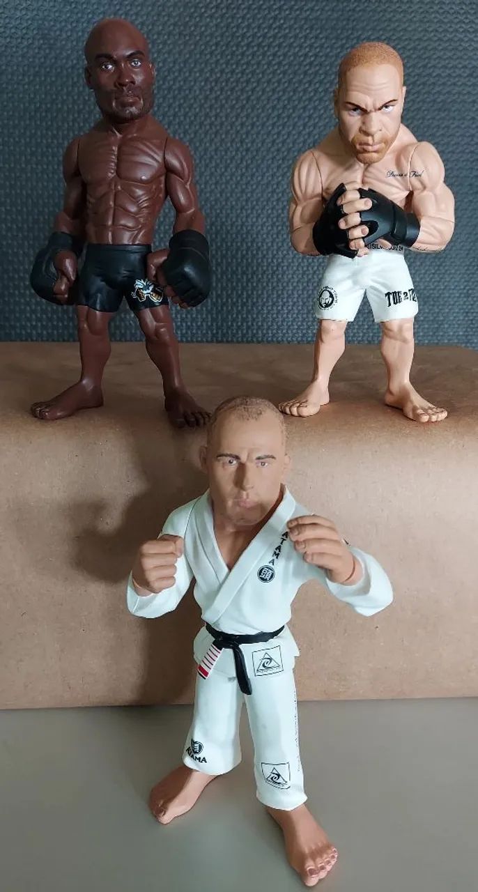 COLEÇÃO UFC ROUND 5 MMA (13 Lutadores) - Foto 3