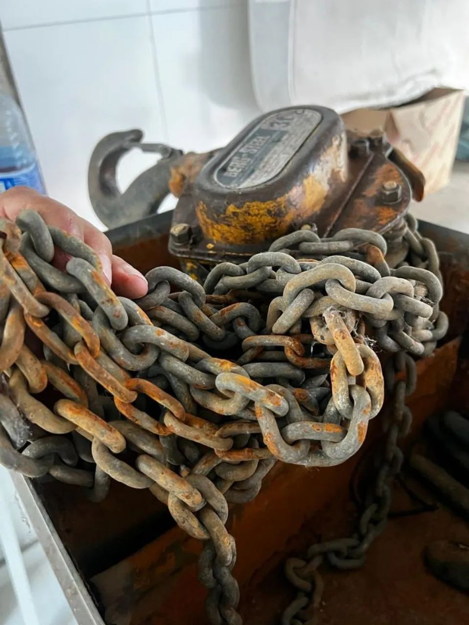 Talha de corrente Berg Steel 3t - Foto 4