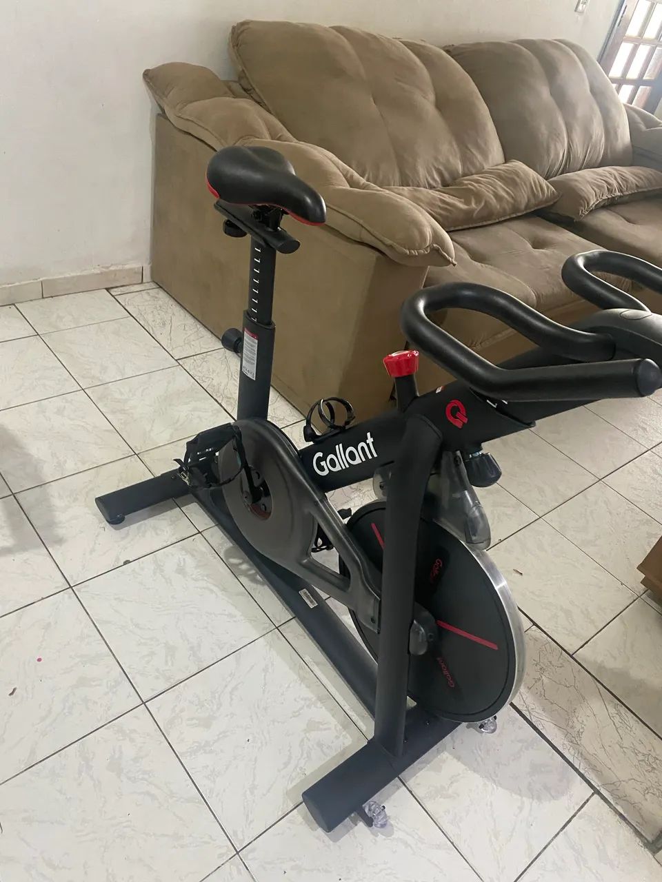 Bicicleta Ergométrica Spinning Gallant Connect Max Magnética - Foto 2