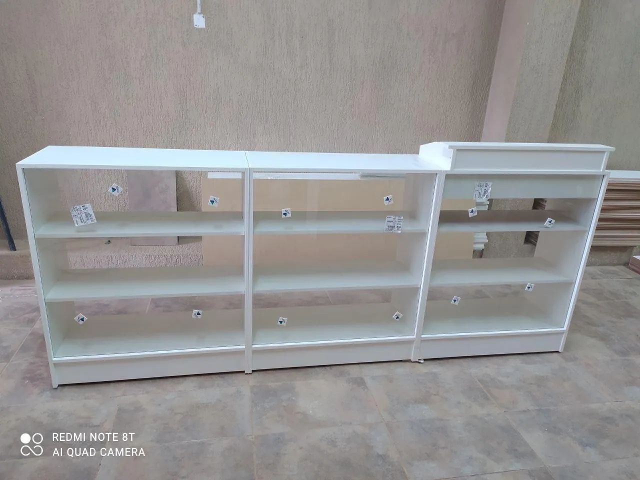 Balcão Expositor de Vidro para Comércio - NOVO - ENTREGA RÁPIDA 