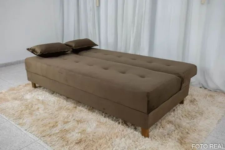Sofá Cama Arpoador   Pronta Entrega!  RF - Foto 3