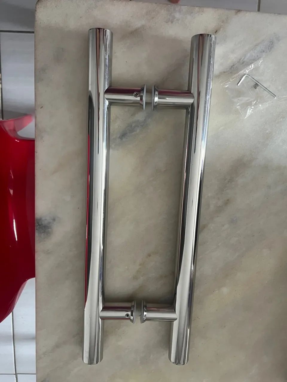Maçaneta para porta de vidro - Foto 2